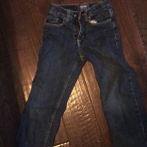 Old Navy Boys 5T straight cut fleece-lined jeans